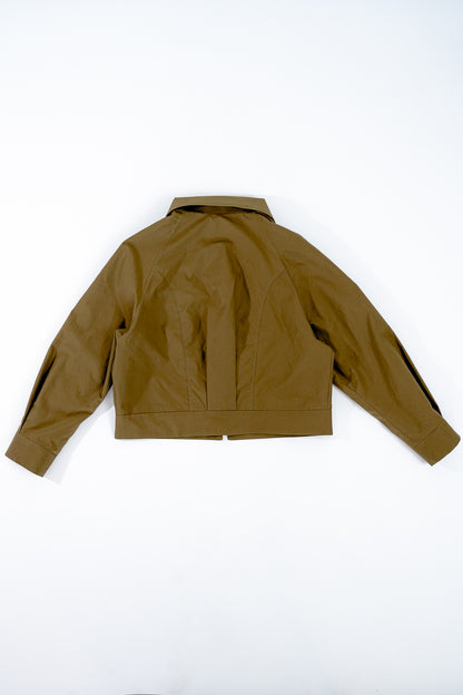 Veste à découpes - vert kaki