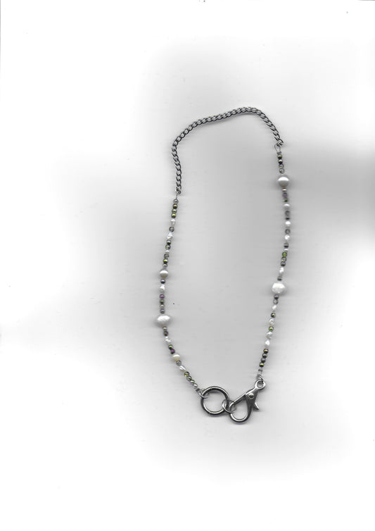 Collier Emmy vert