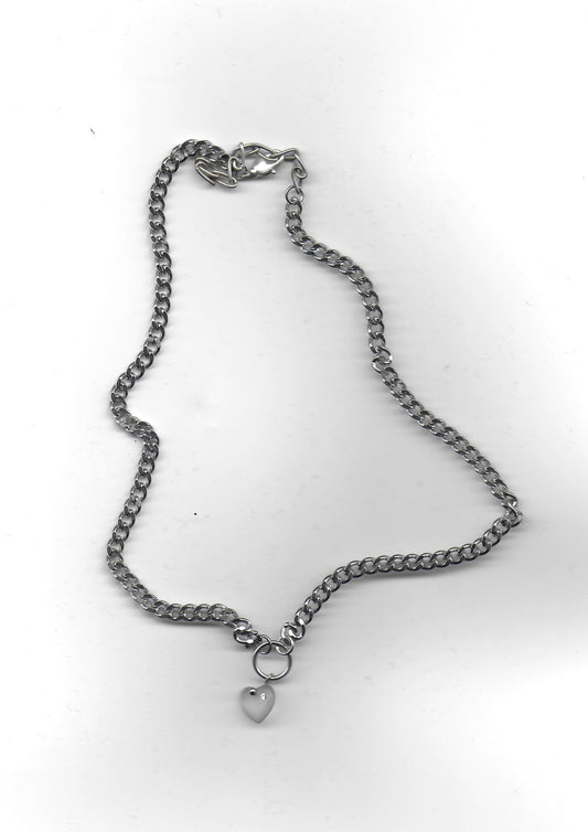 Collier Heart of glass